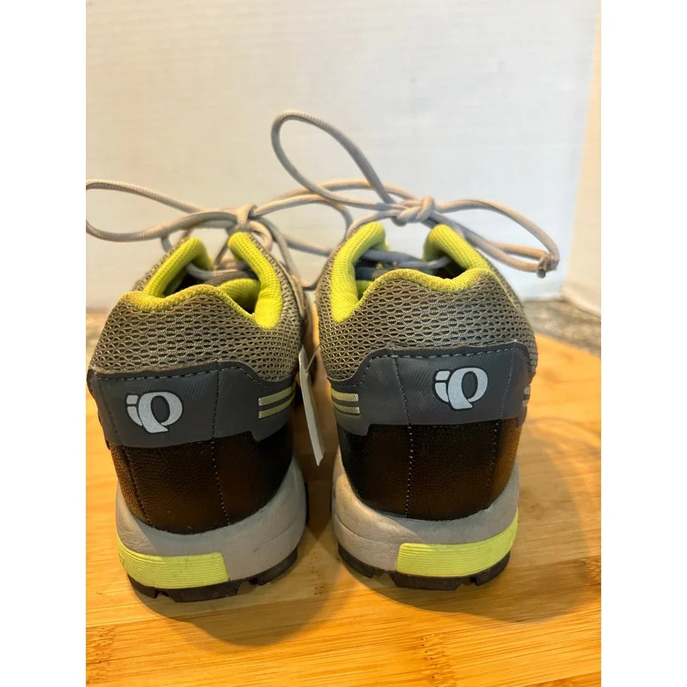 Pearl Izumi X-Alp Seek IV W Womens EUR 39 Grey Lime Green Cycling Shoes 15211002